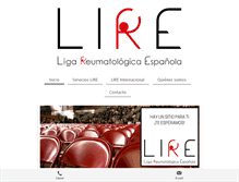 Tablet Screenshot of lire.es